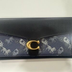 Black and Blue Women's Wallet